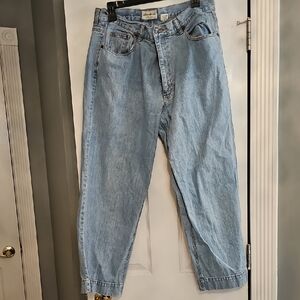 Vintage High-Waisted Light Blue Jeans Eddie Bauer